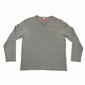 Men's Puma Thermal Shirt Gray Size Large Like New